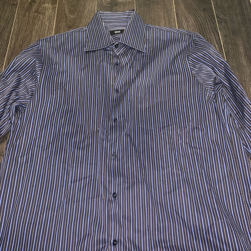 Hugo Boss pinstriped shirt